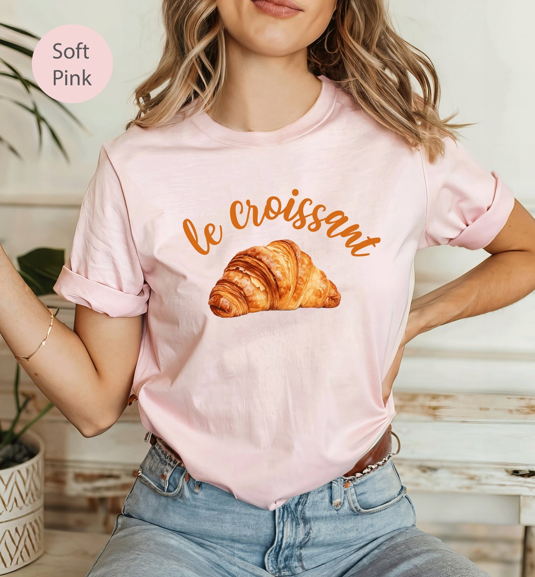 ★marie claire ★ Paris Croissant Short Sleeve T-Shirt Designer fashion, Seoul-fully created | W Concept