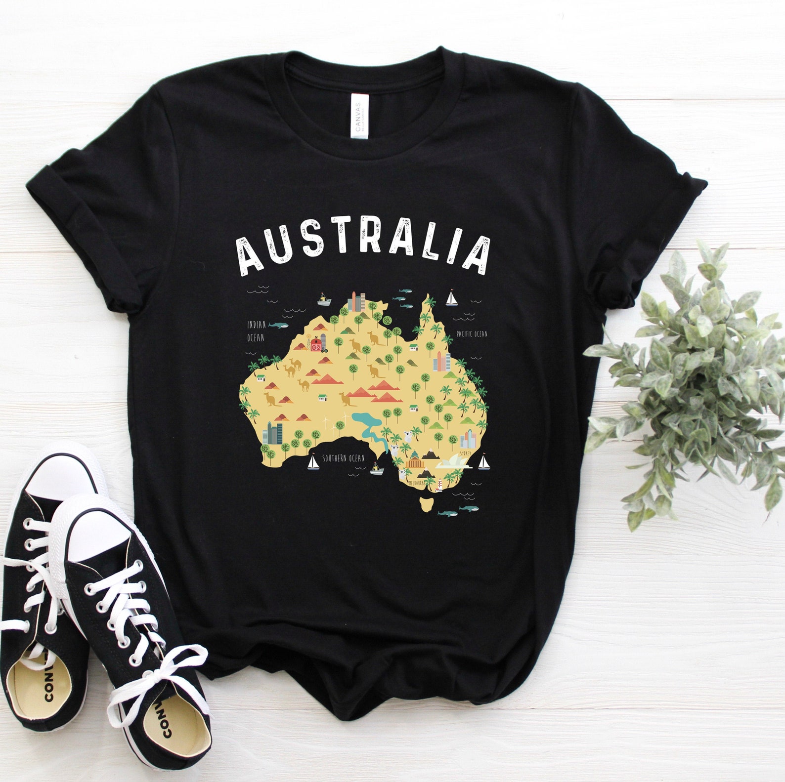 travel t shirts australia