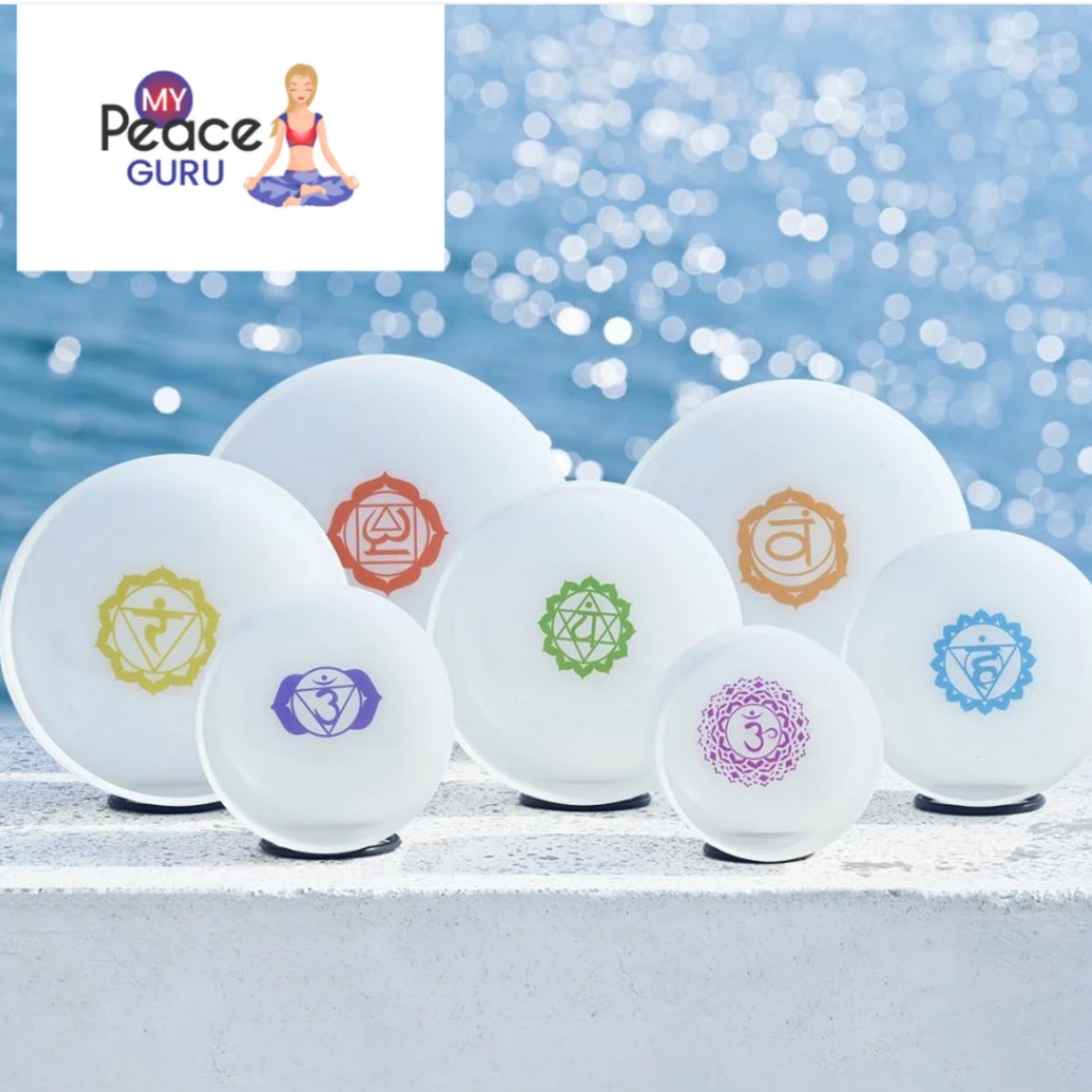 612 Crystal Singing Bowl Set Chakra Frosted Quartz Notes CDEFGAB Etsy