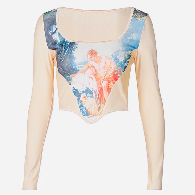 Shari vintage corset top