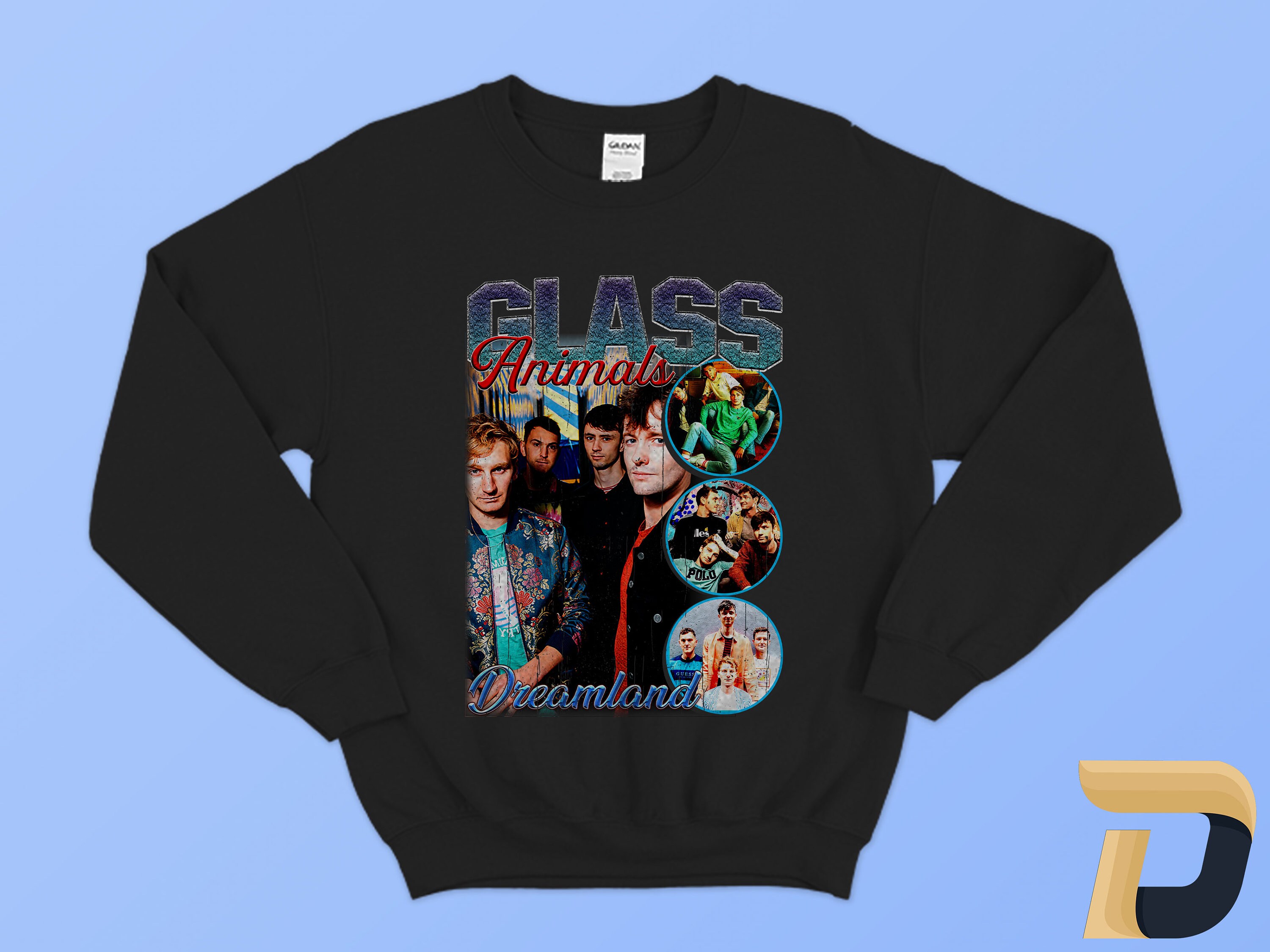 Glass Animals Dreamland Vintage Sweatshirt Glass Animals Etsy