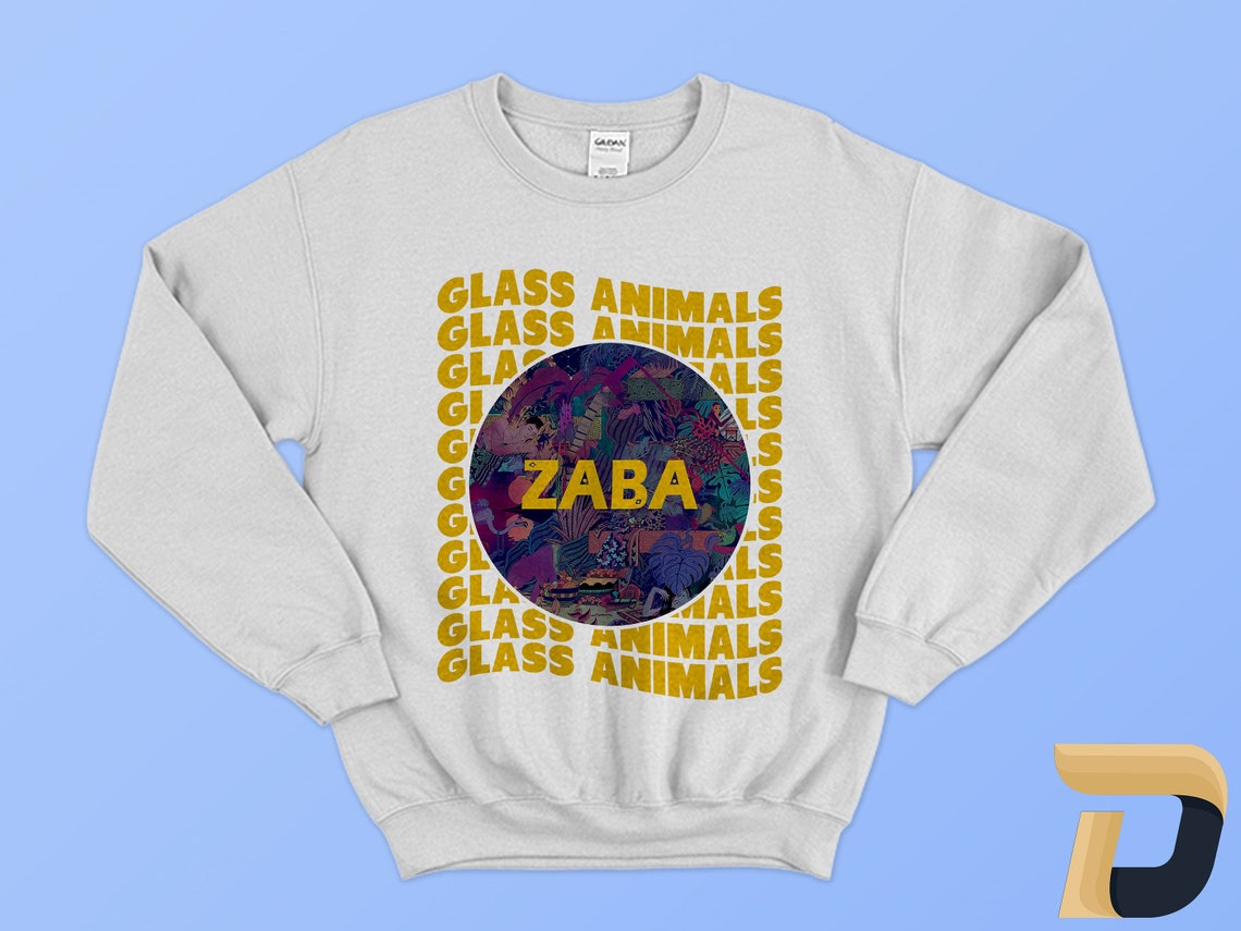Glass Animals Zaba Sweatshirt Glass Animals Shirt Etsy