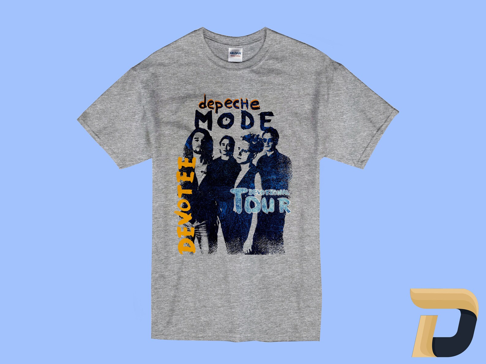 Depeche Mode Devotional Tour Tshirt Depeche Mode Shirt Rock Etsy