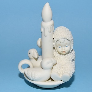 DEPT 56 Snowbabies Candlelight Season Bright Clip On Ornament 68864 Candle