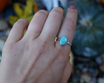 Turquoise Ring // Size 7.5