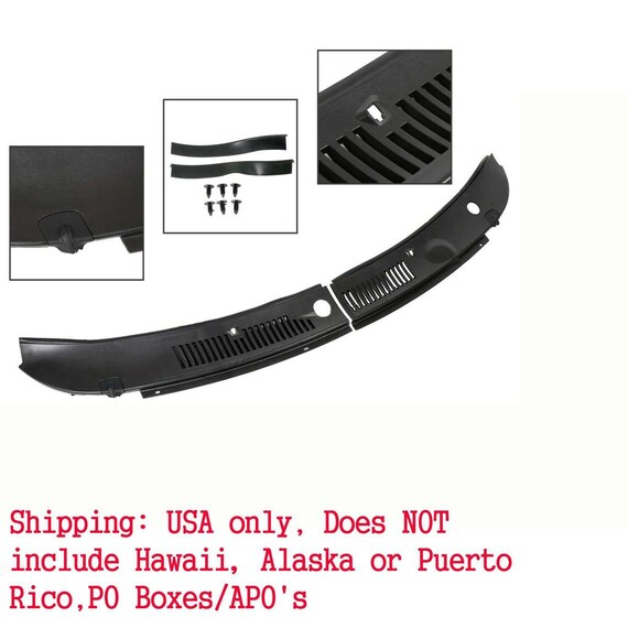 Automotive Windshield Wiper Cowl Cover For 9904 Ford Mustang IMPROVED