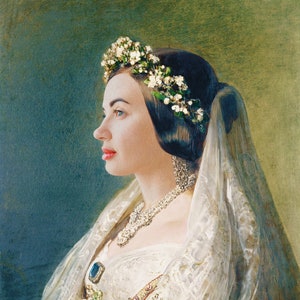 Custom Personalized Historical Portrait | Queen Victoria, Royalty, Queen, Princess, King, Prince | Digital File