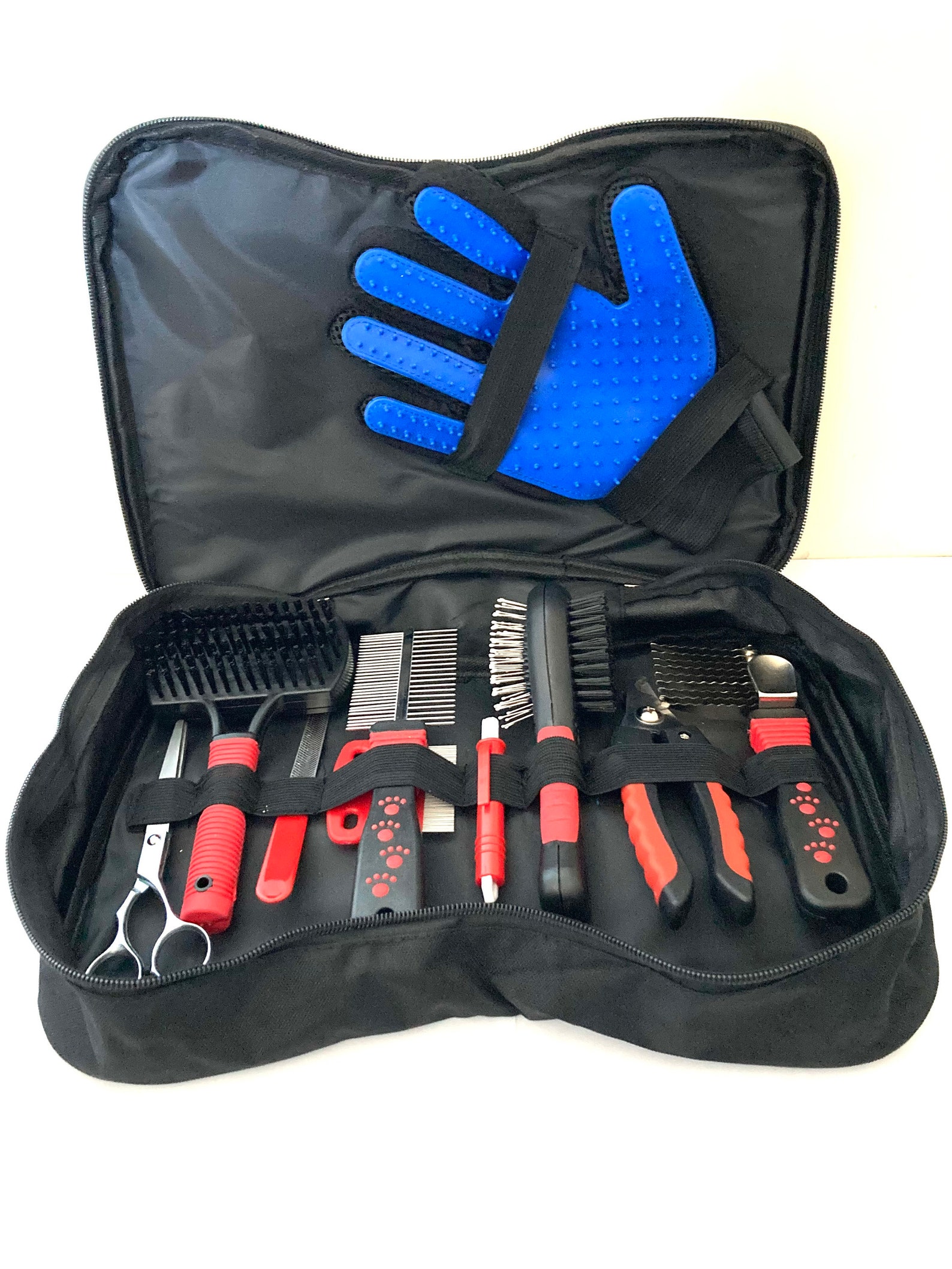 Pet Grooming Kit 10 Piece Grooming Kit Complete With Handy Etsy