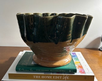 Hand made Glazed Drip Pottery