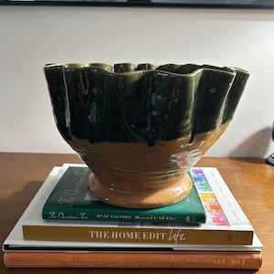 Hand made Glazed Drip Pottery