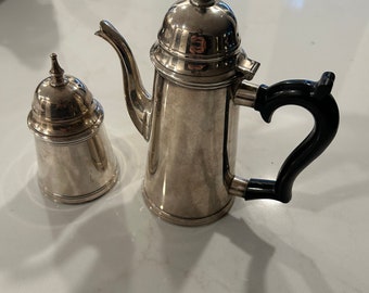 juego de café/té de plata