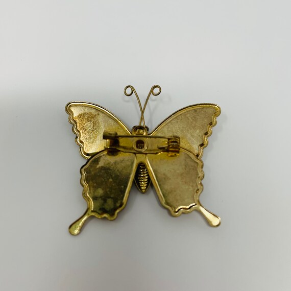 Vintage Pin, Colorful Butterfly, Costume Jewelry, Bri… Gem