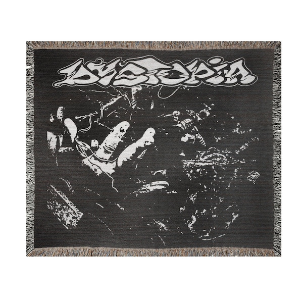 Dystopia Woven Blanket