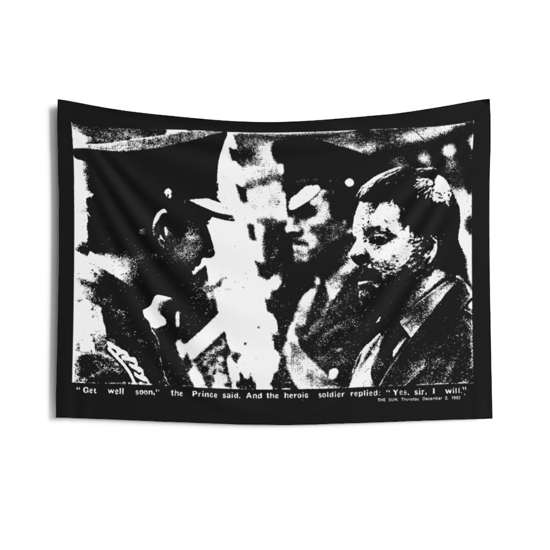 CRASS Yes Sir, I Will Tapestry Etsy