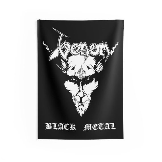 VENOM Black Metal Tapestry - Etsy