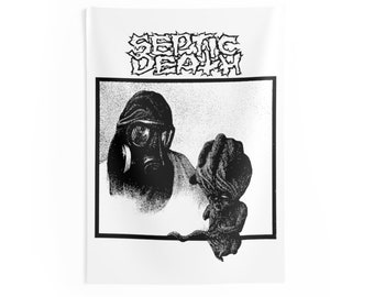 Septic Death - Skater Shirt (hardcore Punk Trashcore) - Etsy
