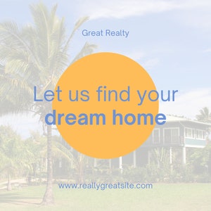 Real Estate Marketing Post card
