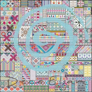 The great Palestinian Tatreez Sampler