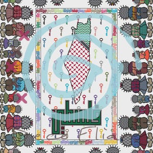 Handala Retorno Palestino Tatreez