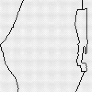 Stitching Palestine (Map) - Instant Download