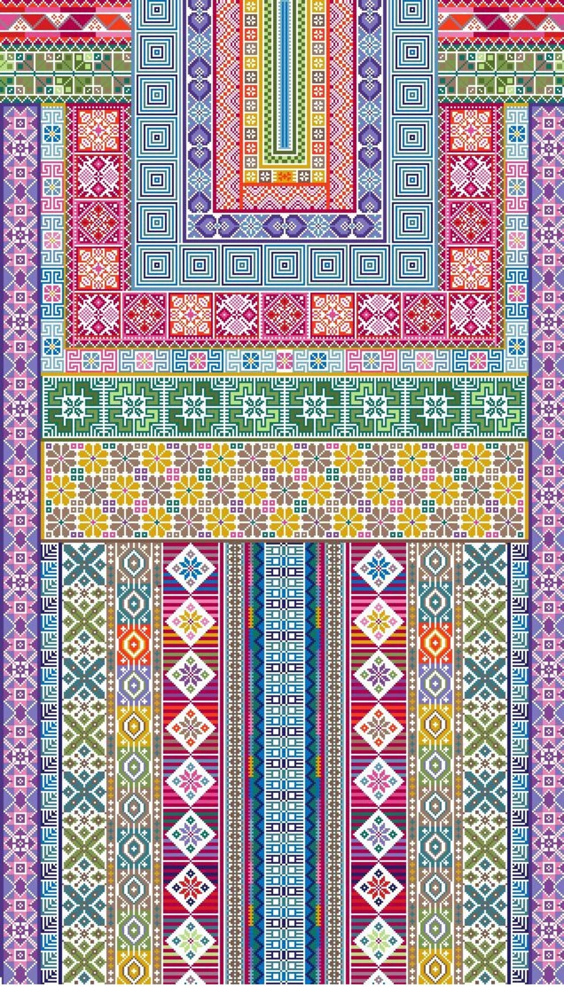 Palestinian Thobe Design 2 - Etsy