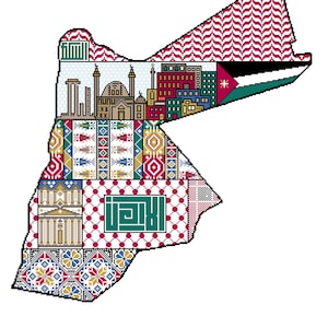 Al-Salt -Jordanian Map