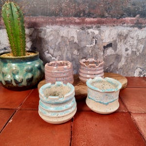 Ręcznie robiony ceramiczny pojemnik na wodę do malowania | do farb akrylowych, tuszy, akwareli | ręcznie robiona ceramika | kamionka