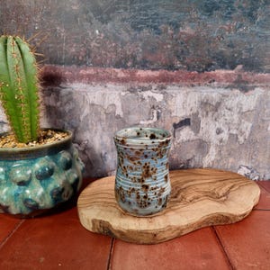Hand Thrown Ceramic Pen Pot / Desk Tidy | Toothbrush / Makeup Brush Holder
