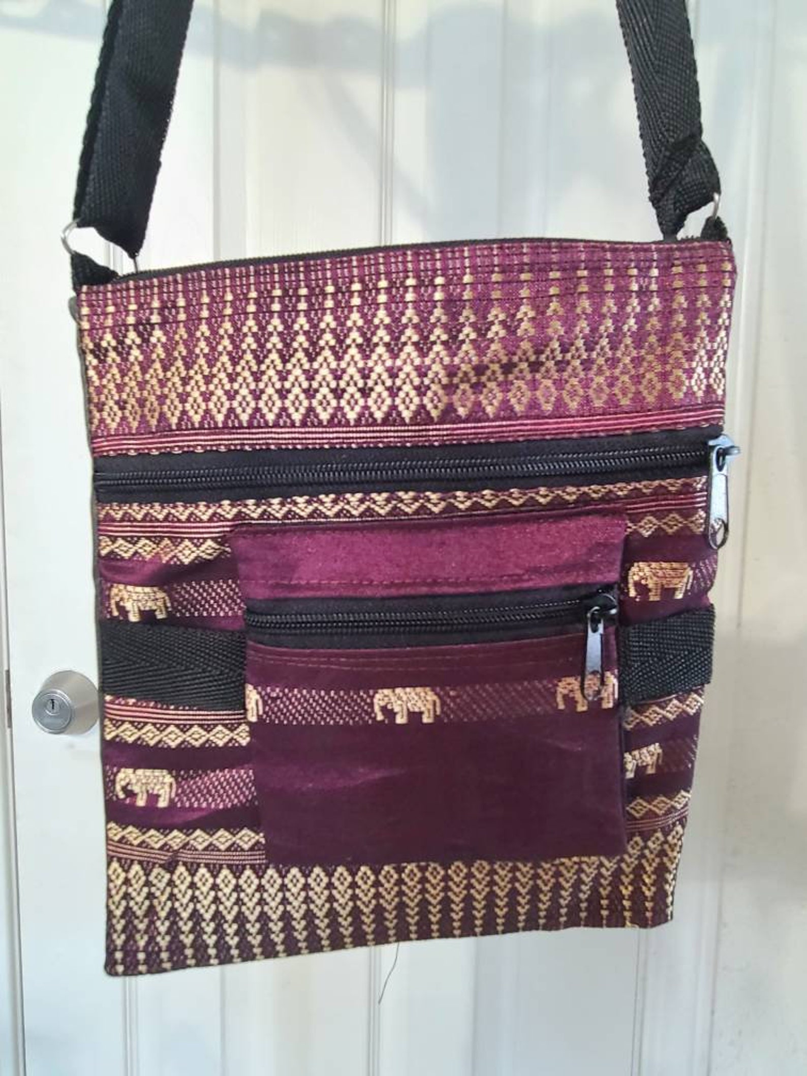 Khmer sarong purse crossbody Cambodian handbag Traditional | Etsy