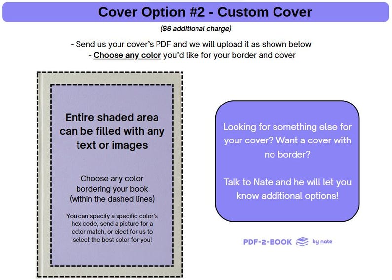 Custom Book Printing and Binding - Turn Any PDF into Novel, Fan-Fiction, Thesis, Memory Book, Children's Book, Journal, Textbook, and more! image 6