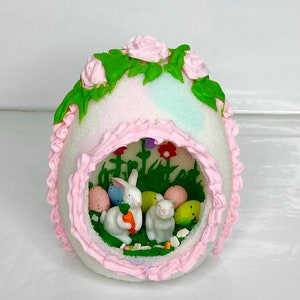 Panoramic sugar Easter eggs