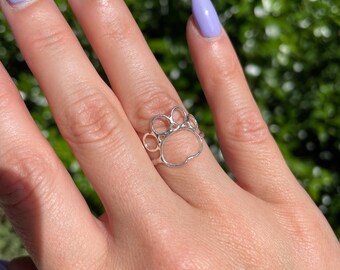 Paw Ring Sterling Silver