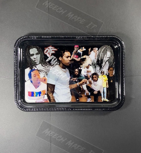 Hip Hop Rolling Tray Set, 4 Piece, Cute Rolling Tray, Smoker Gift, Custom  Gift, Custom Rolling Tray, Celebrity Rolling Tray, Only Fam Tray -   Israel