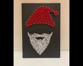 Father Christmas String Art