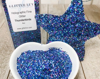 Thunderbirds Holographic Glitter