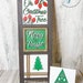 Christmas Tree Leaning Ladder Interchangeable DIY Kit