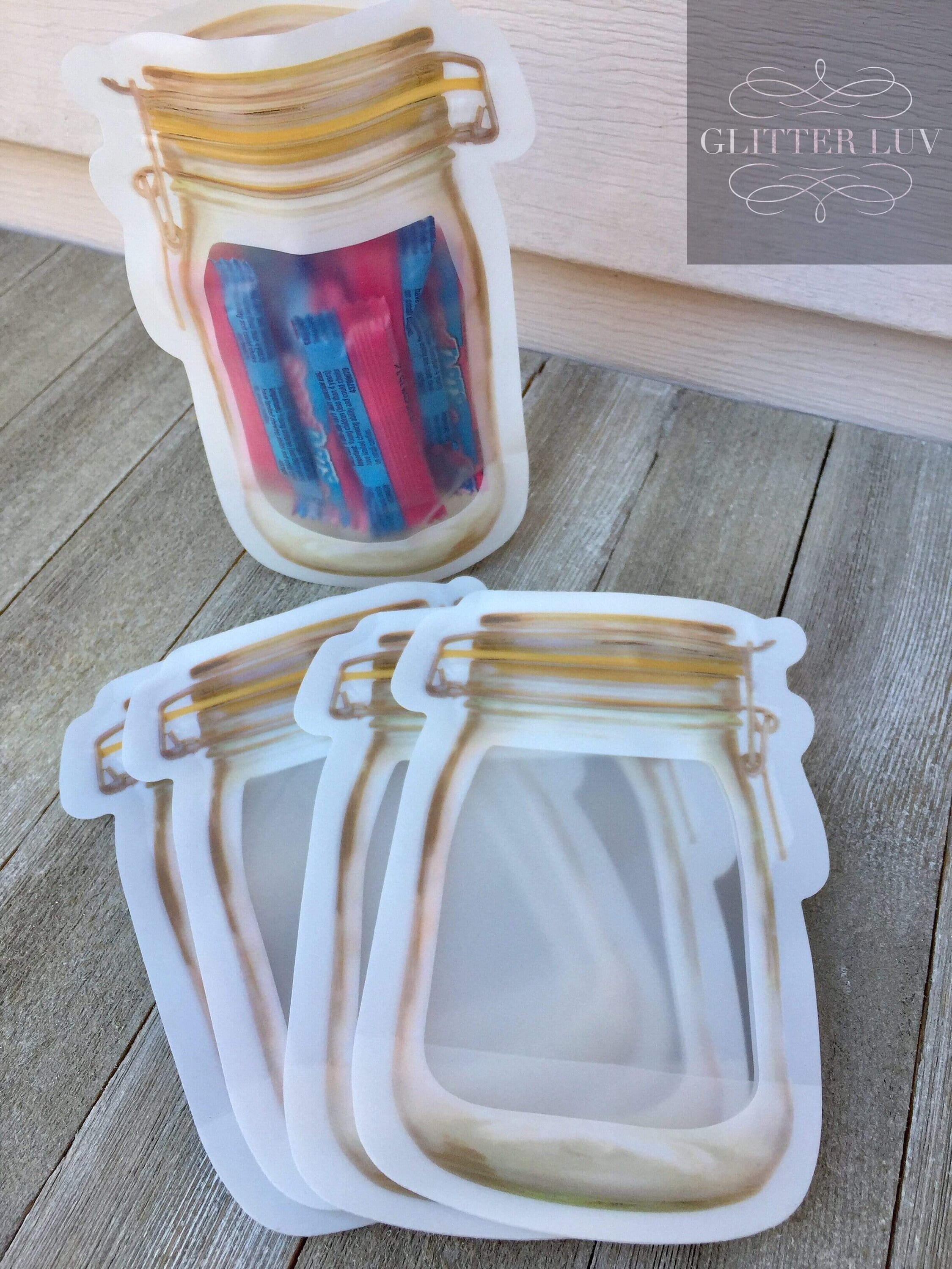 Mason Jar Storage Bags Etsy