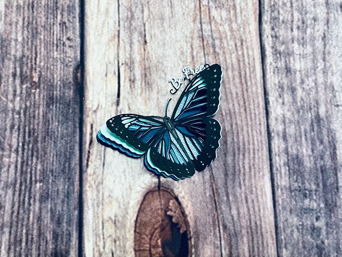 Free Free 155 Butterfly Layered Svg SVG PNG EPS DXF File