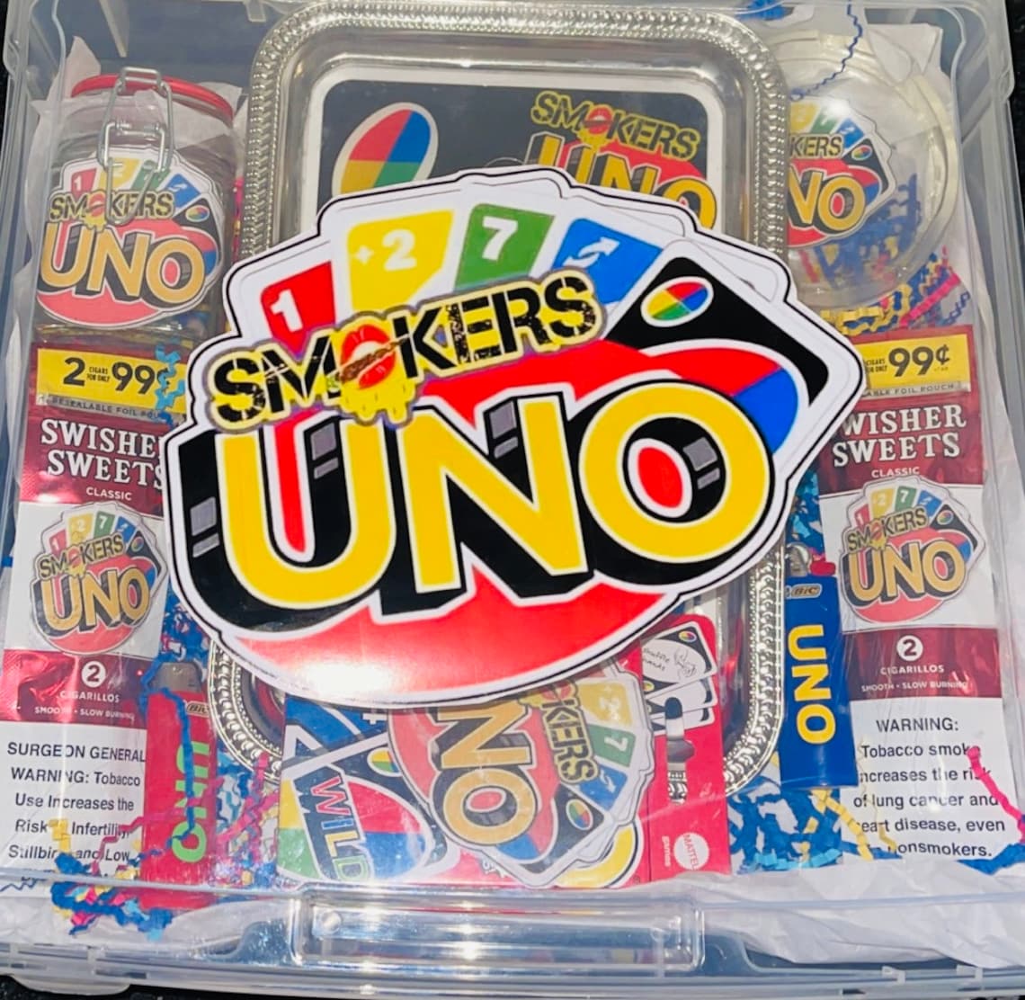 Smokers Uno Game Etsy