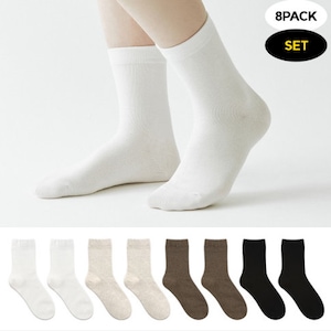 Women's 8 Pack Non Binding Cotton Socks, Soft Everyday Non bining socks, 8 Pair Set