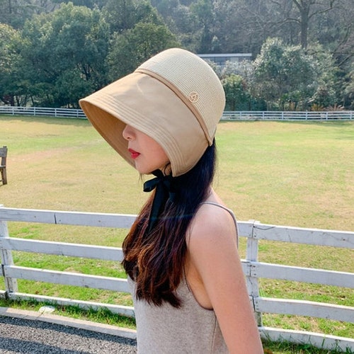 Black Sunhat Giant Brim Hat 12 Inch 