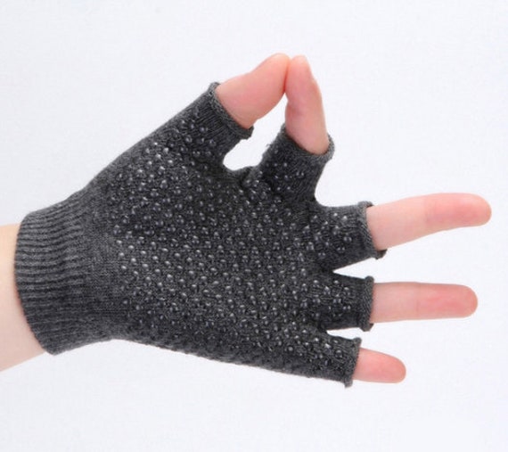 Yoga Gloves Pilates Gloves Friction Resistant Non Slip Fingerless
