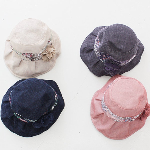 Floral Bucket Hat Etsy