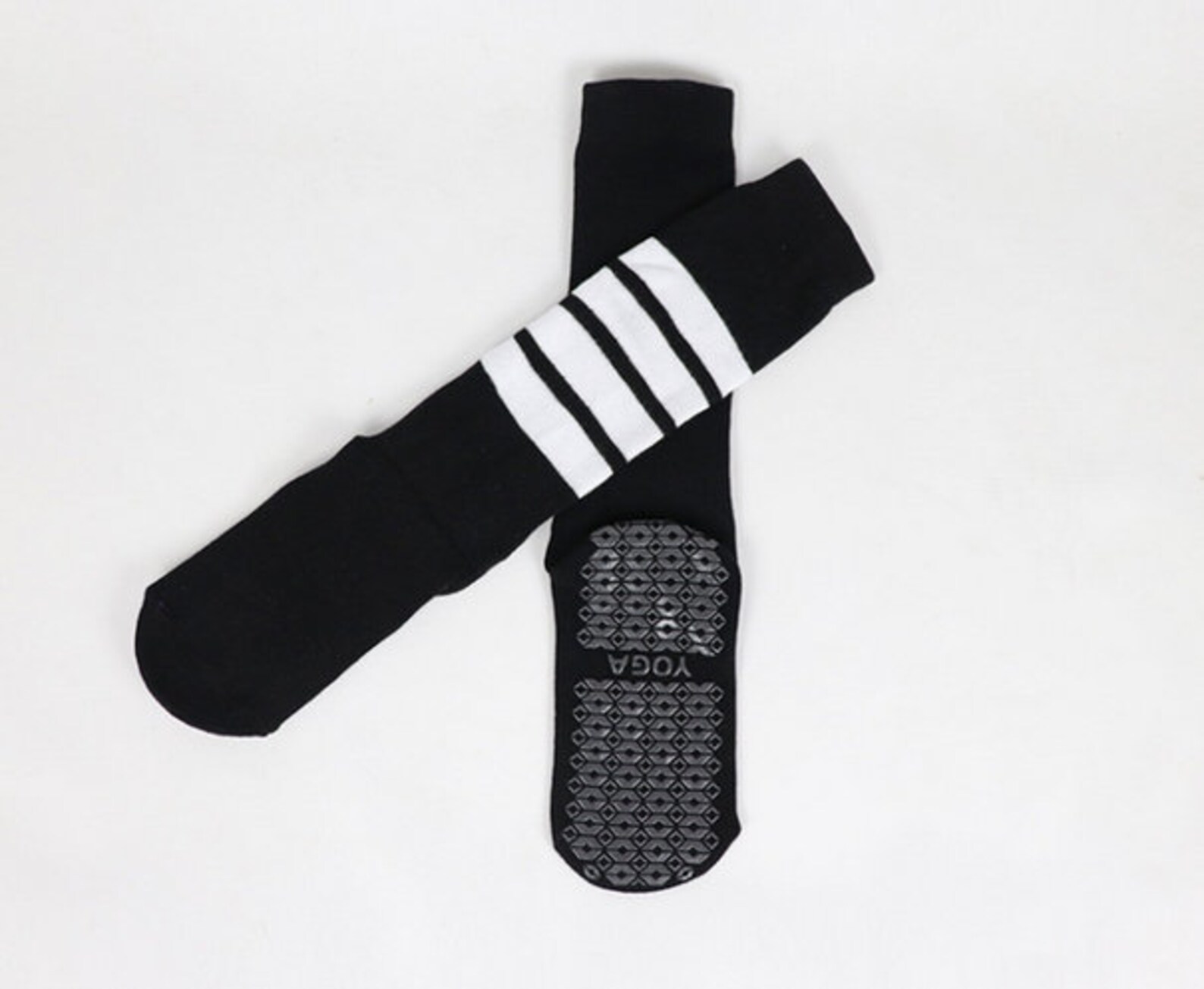 Yoga Knee Socks Long Socks Pilates Nonslip Long Socks Warmer Etsy