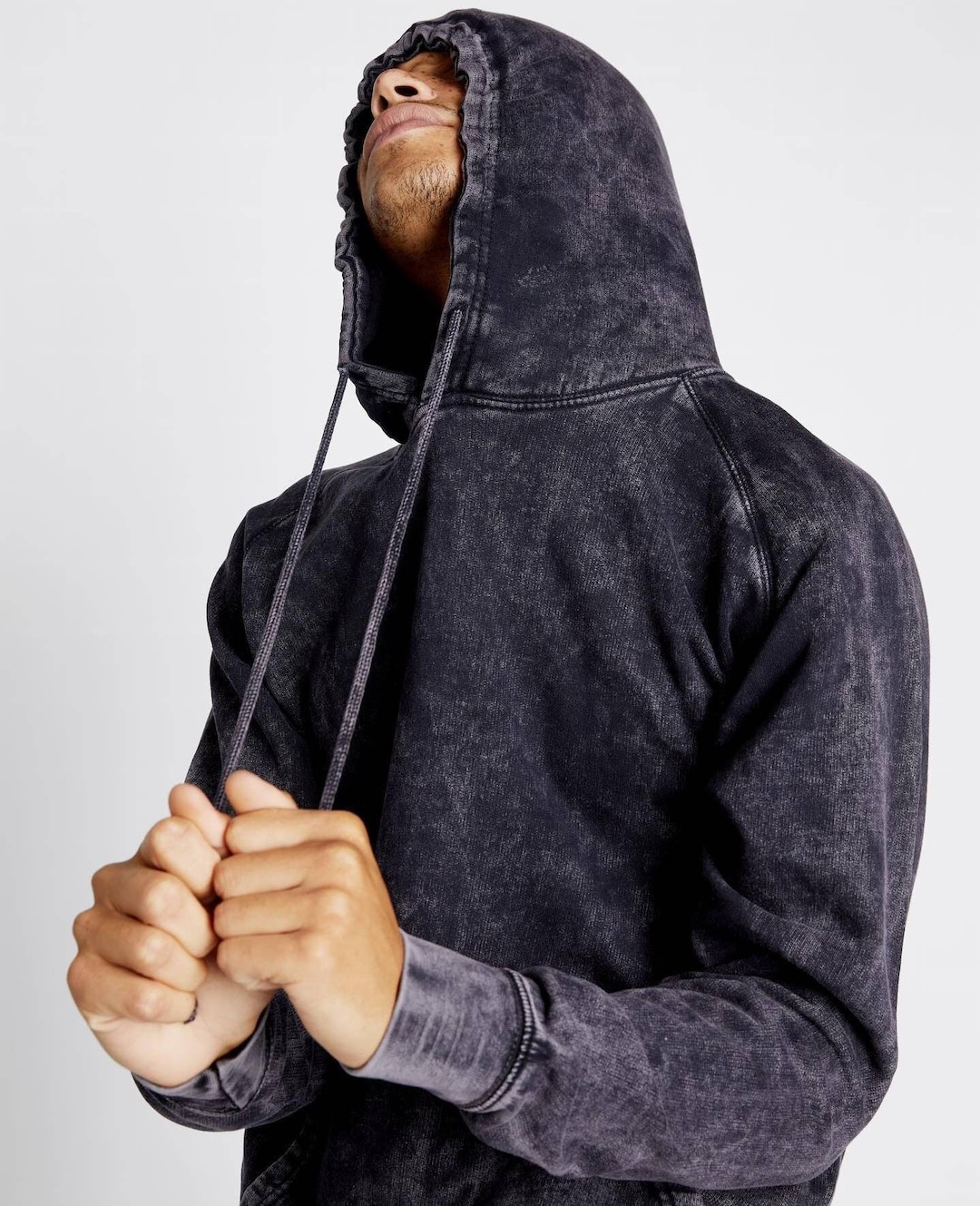 Old English Review Hoodie Schwarz Vendetta Men Hoodie No Pain