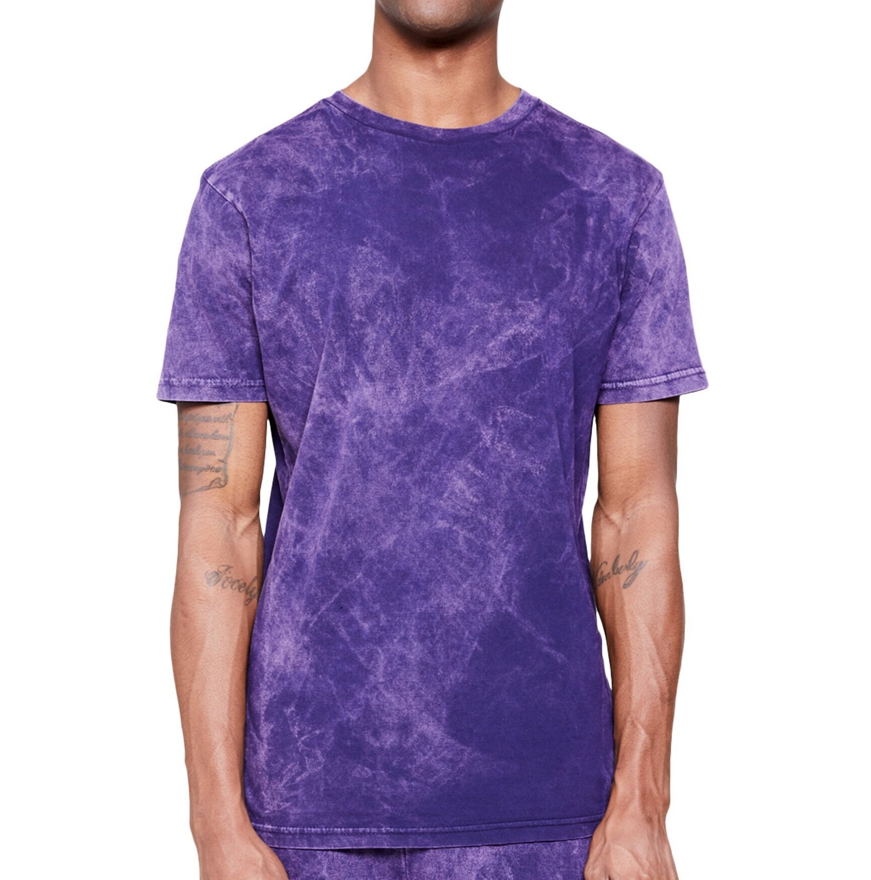 Vintage Acid Washed Cloud Purple T-shirt, Faded T-shirts Vintage Acid Washed Cloud Purple T-shirt, Faded T-shirts