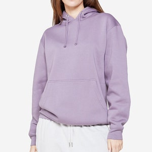 Heavyweight Dusty Purple Hooded Sweatshirt, Lavender Hoodie, Simon Hoodie, Hoodies On Sale, Mens Purple Jacket, Young Royals Hoodie image 4