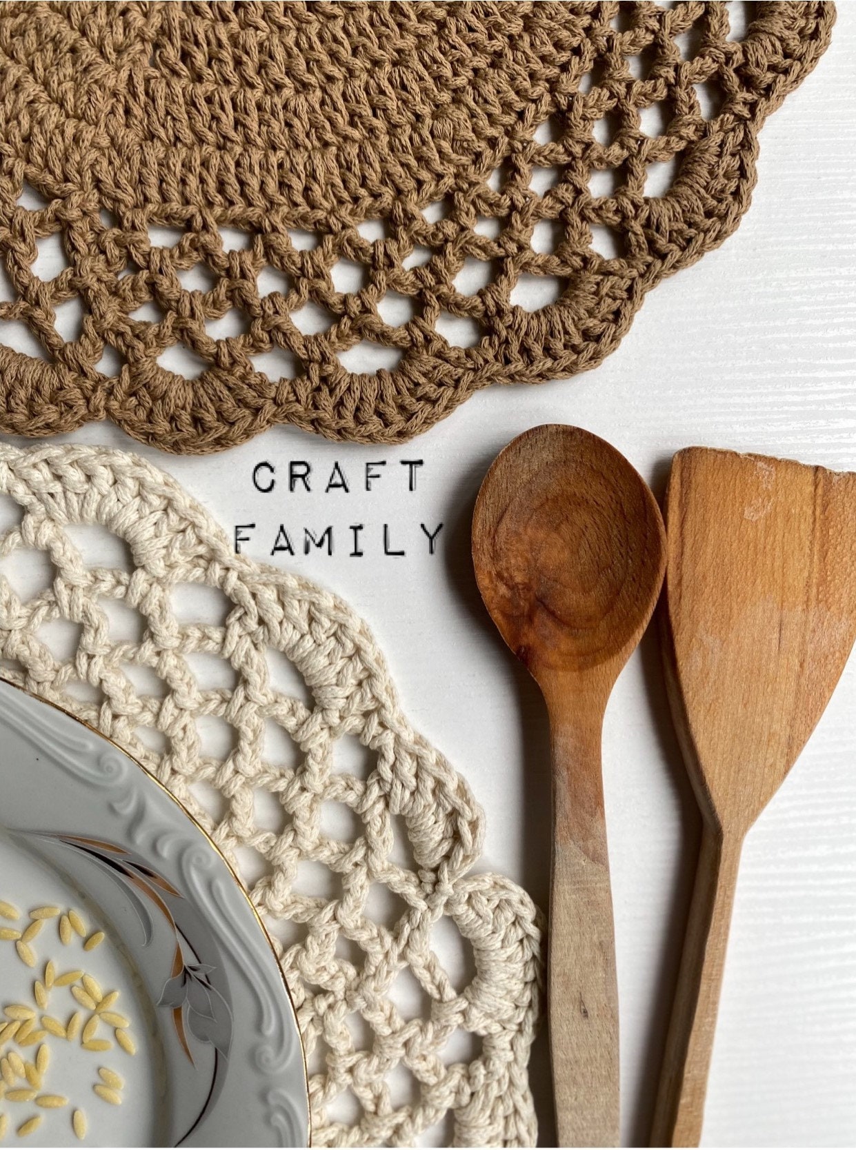 Underplate, Coaster, American Service, Plate Mat, Service Mat, Placemat