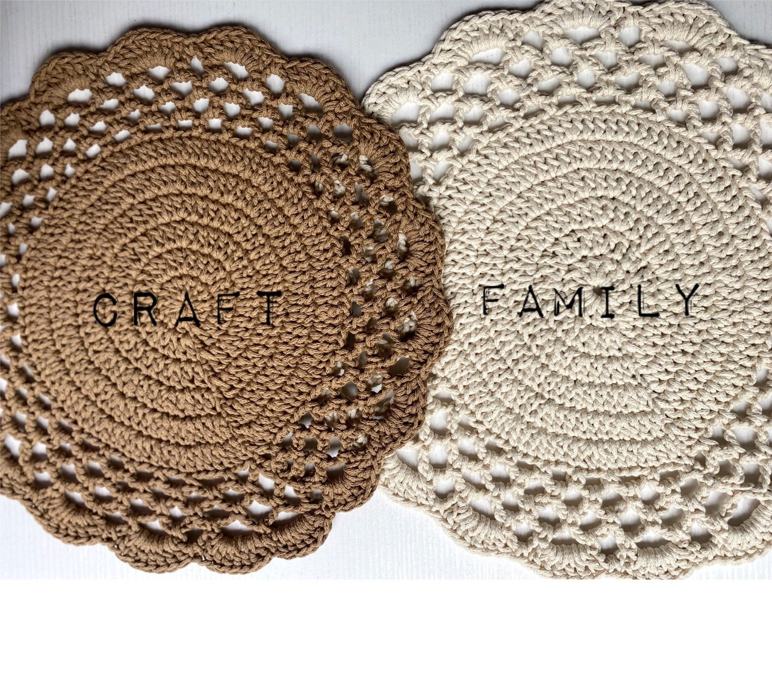 Underplate Coaster American Service Plate Mat Service Mat Etsy UK