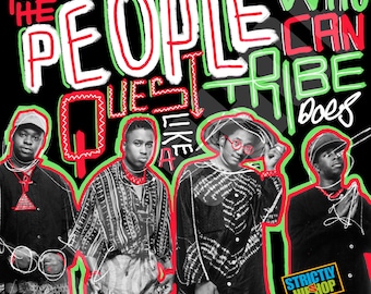 Tribe Called Quest Hip Hop Legends design